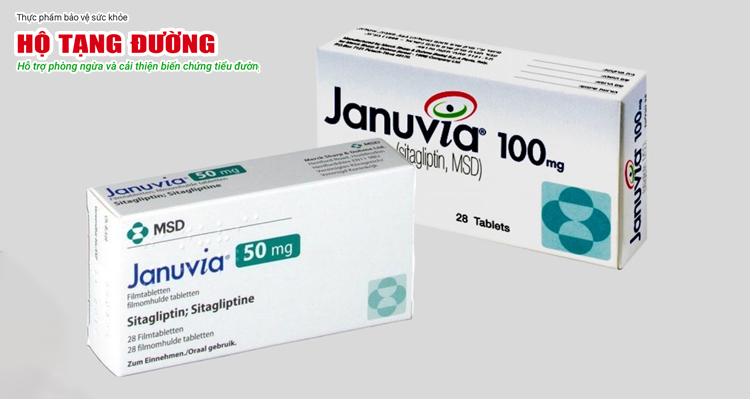 Januvia là tên thương hiệu của Sitagliptin dùng điều trị đái tháo đường tuýp 2